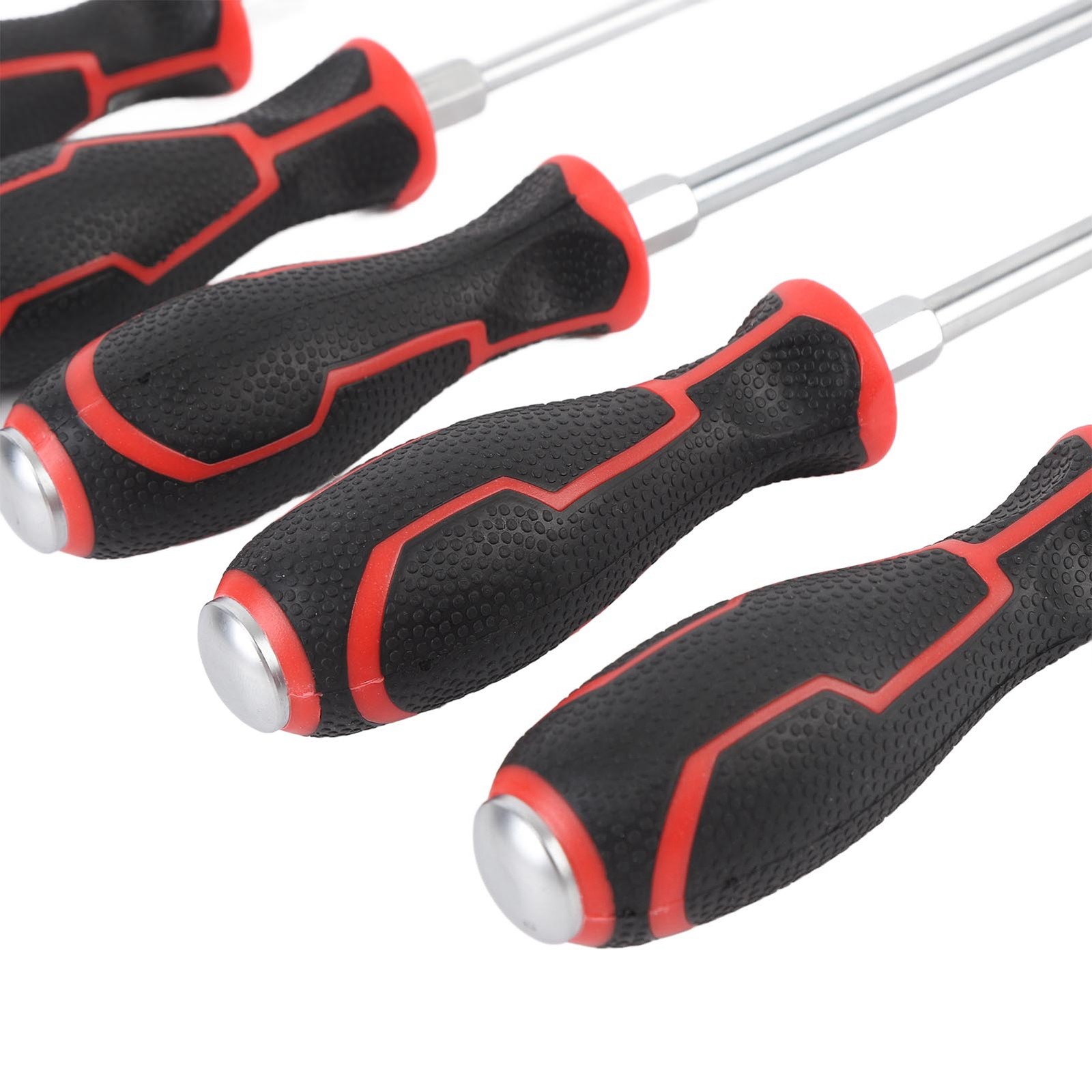5Pcs 450mm Extra Long Screwdriver Set PH2 PH3 PZ2 PZ3 8mm Magnetic Hea GDUM