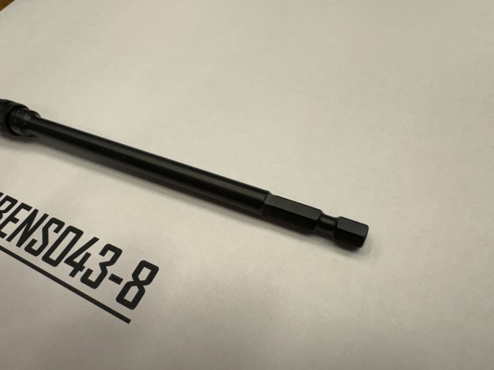 Snap-on Tools NEW 1/4″ Hex-To-1/4″ Square 6″ Long Locking Power Adaptor TMLPA6