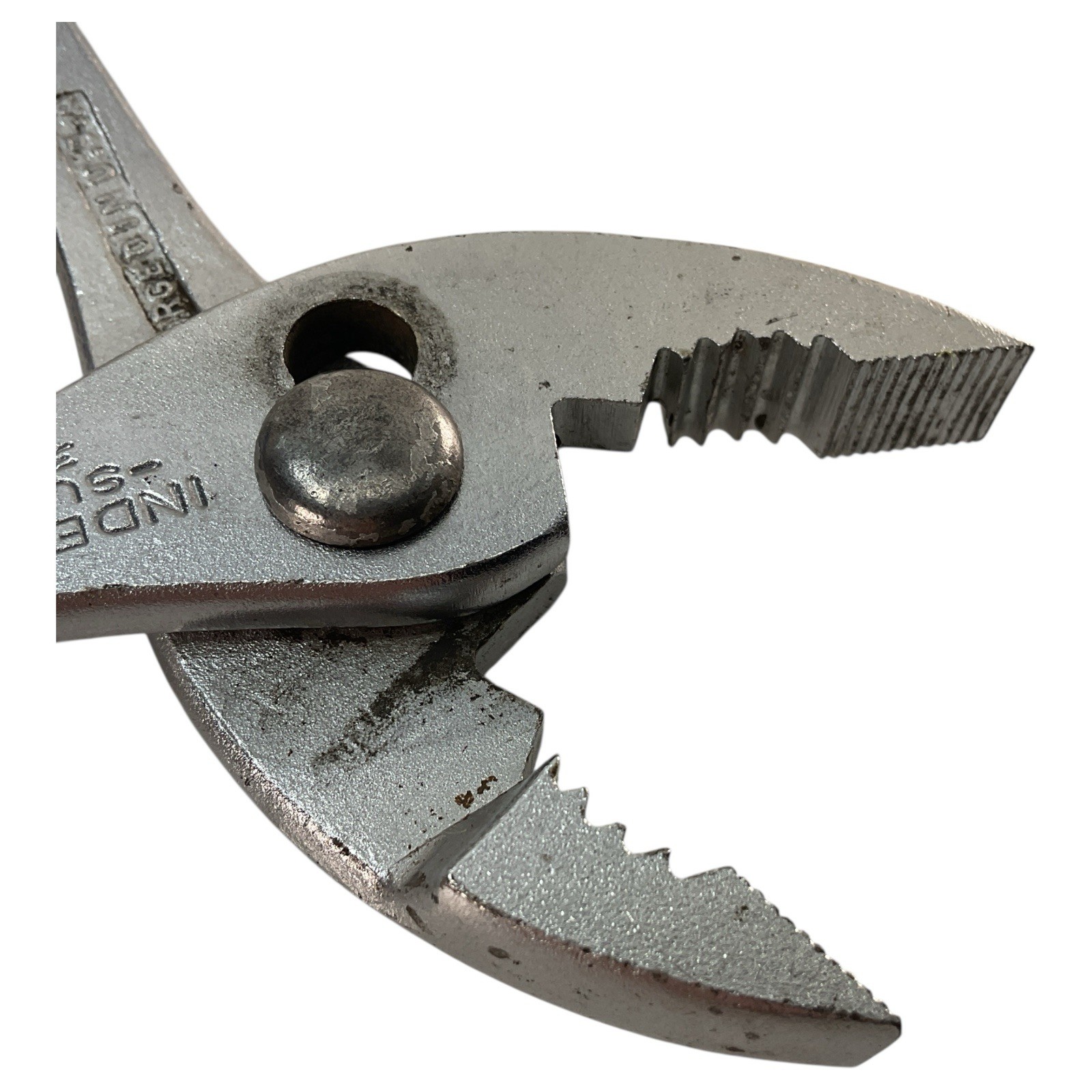 Indestro 3436 Super Slip Joint Pliers 6″ Vintage USA Made Hand Tool Collectible
