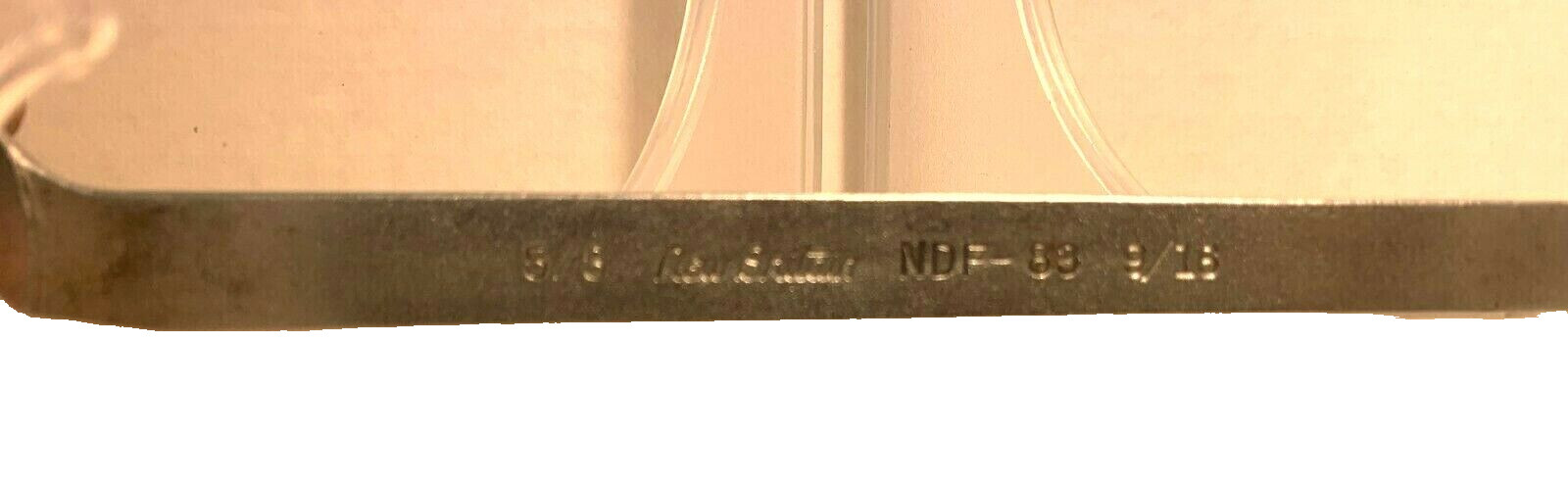 New Britain Tools NDF-83 Combination Wrench Open End 5/8in. x 9/16in.