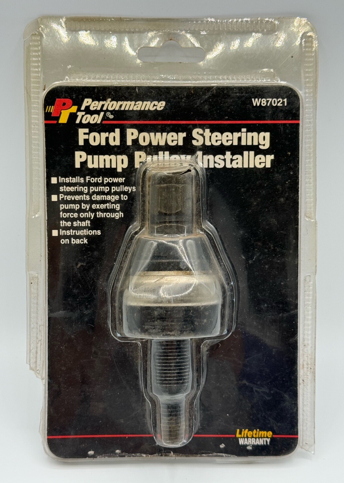 Performance tool Ford Power Steering Pump Pulley Installer # W87021