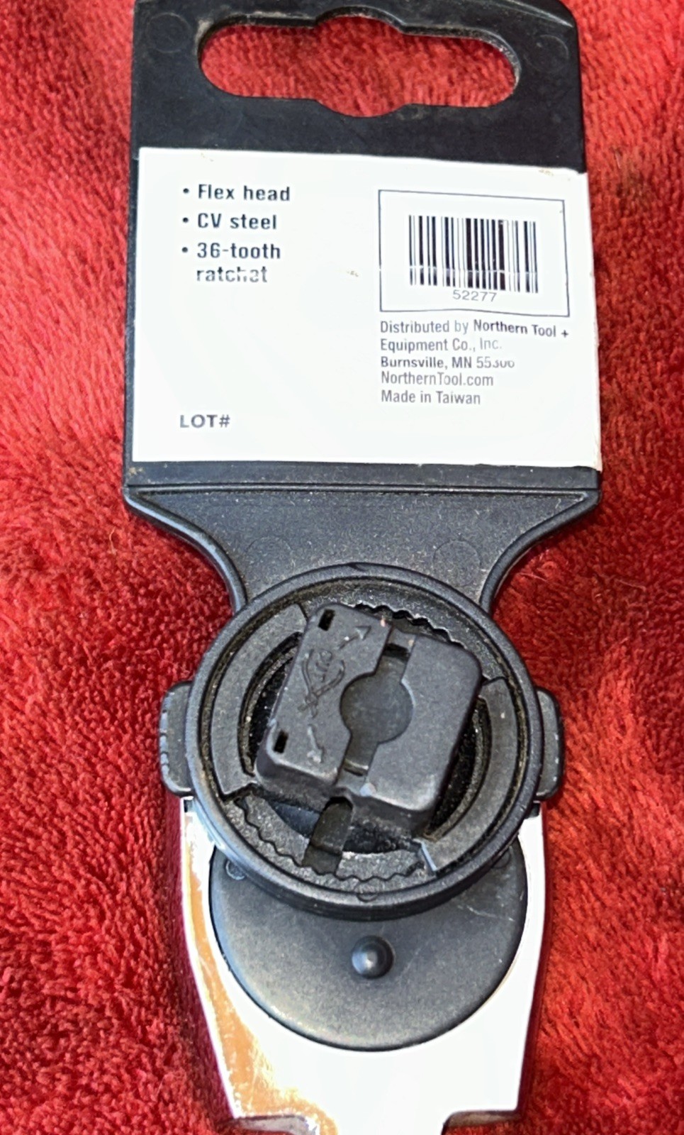 Klutch 24” Flex Head Ratchet 1/2” Drive Item #52277 Brand New Long Handle
