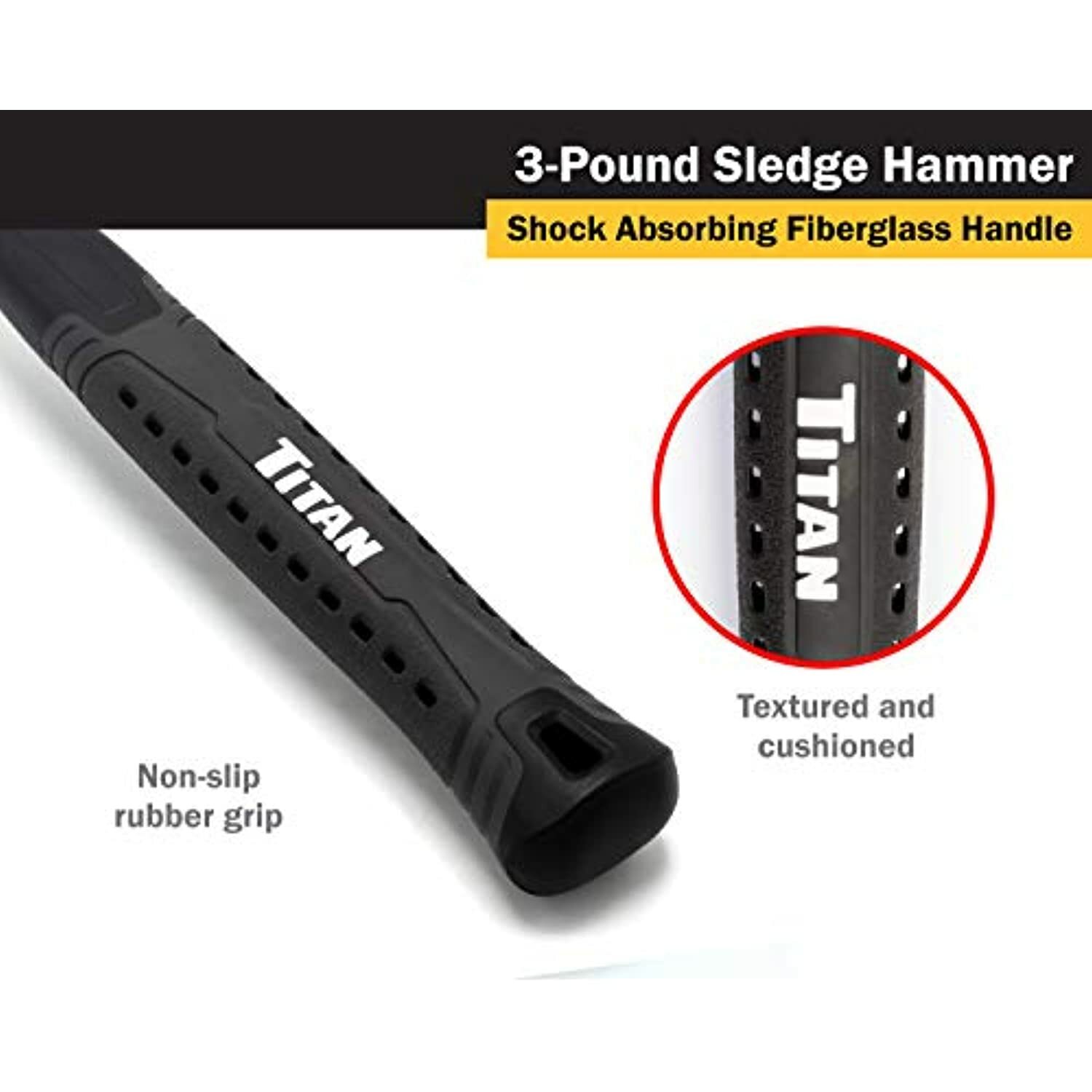 Shop Iron 63000 3 lb. Sledge Hammer