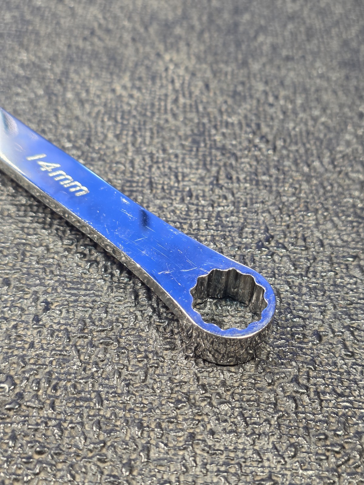 Genius Tools 781214L 12mm x 14mm Extra Long 12-Point Metric Box End Wrench