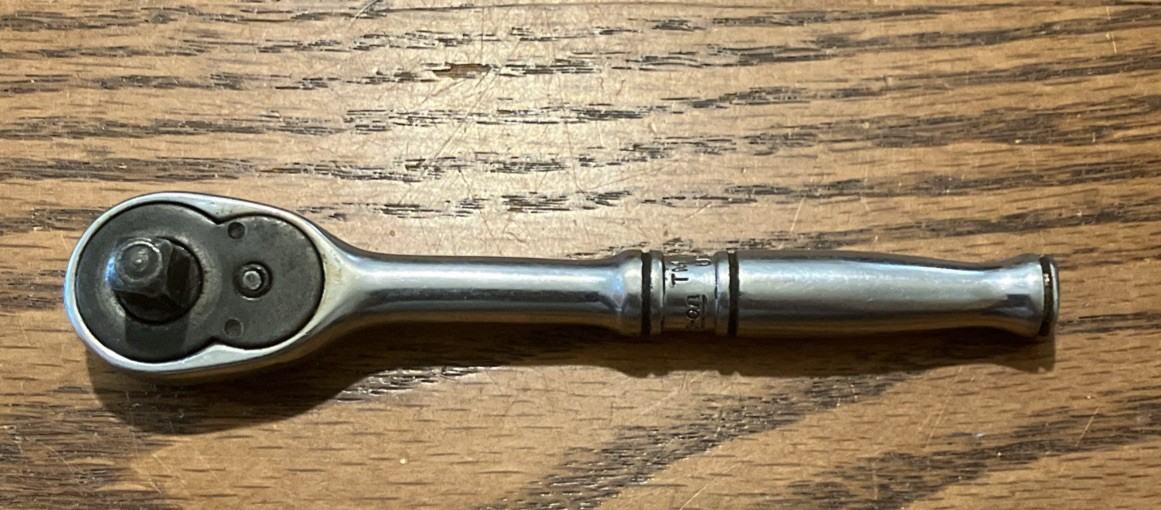 SNAP ON 1/4″ Ratchet Wrench TM70 B USA READ!