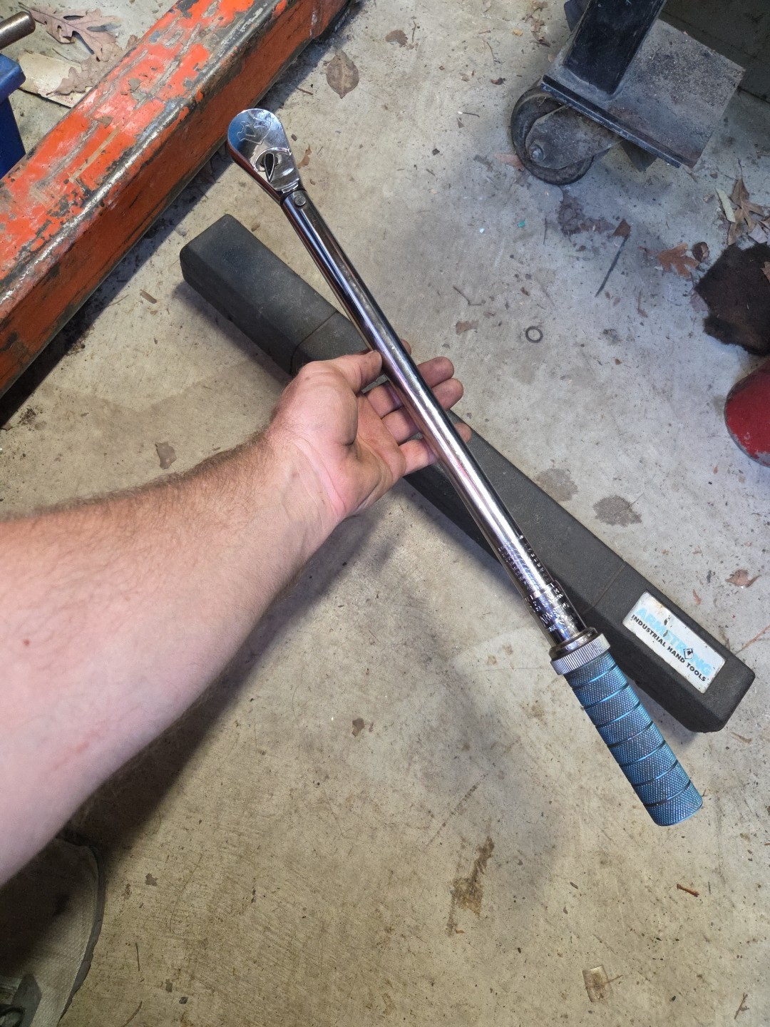 Armstrong 1/2″ Drive Micrometer Typ TORQUE WRENCH 64-086 25-250 Ft-lbs 44-348 Nm