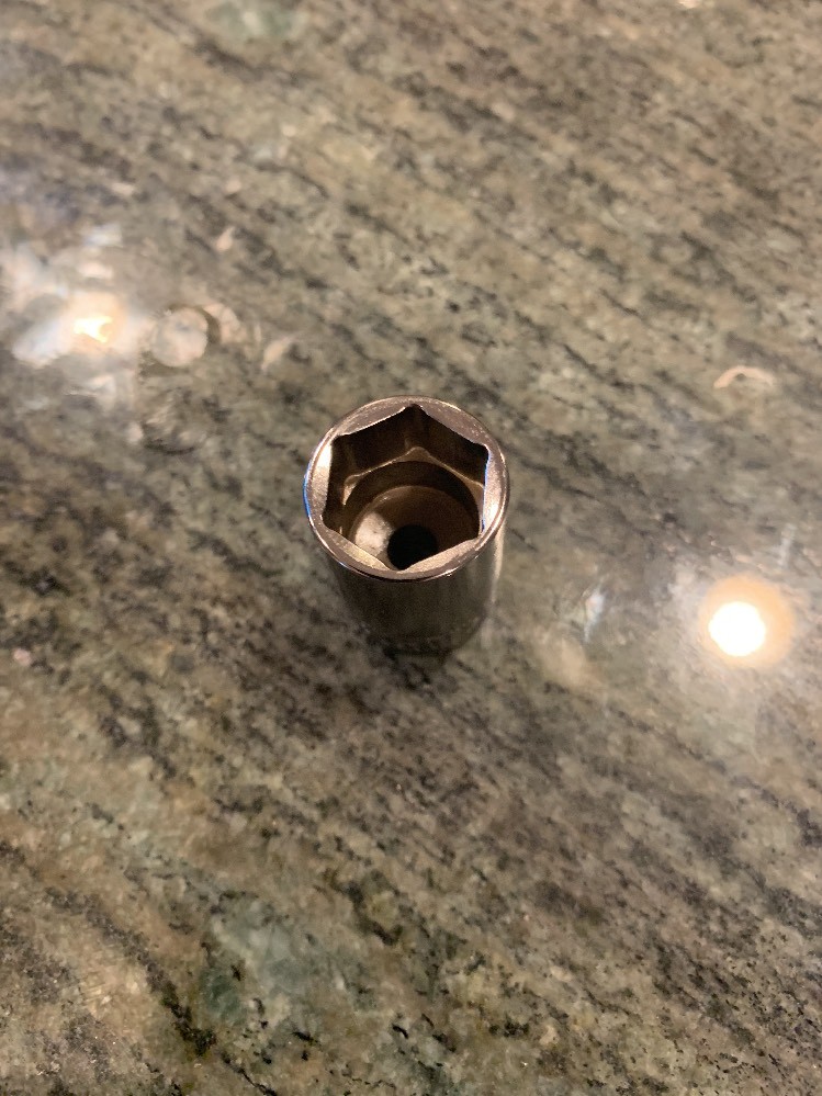 Snap-on tmms15 15mm 1/4″ drive metric semi deep 6 point socket