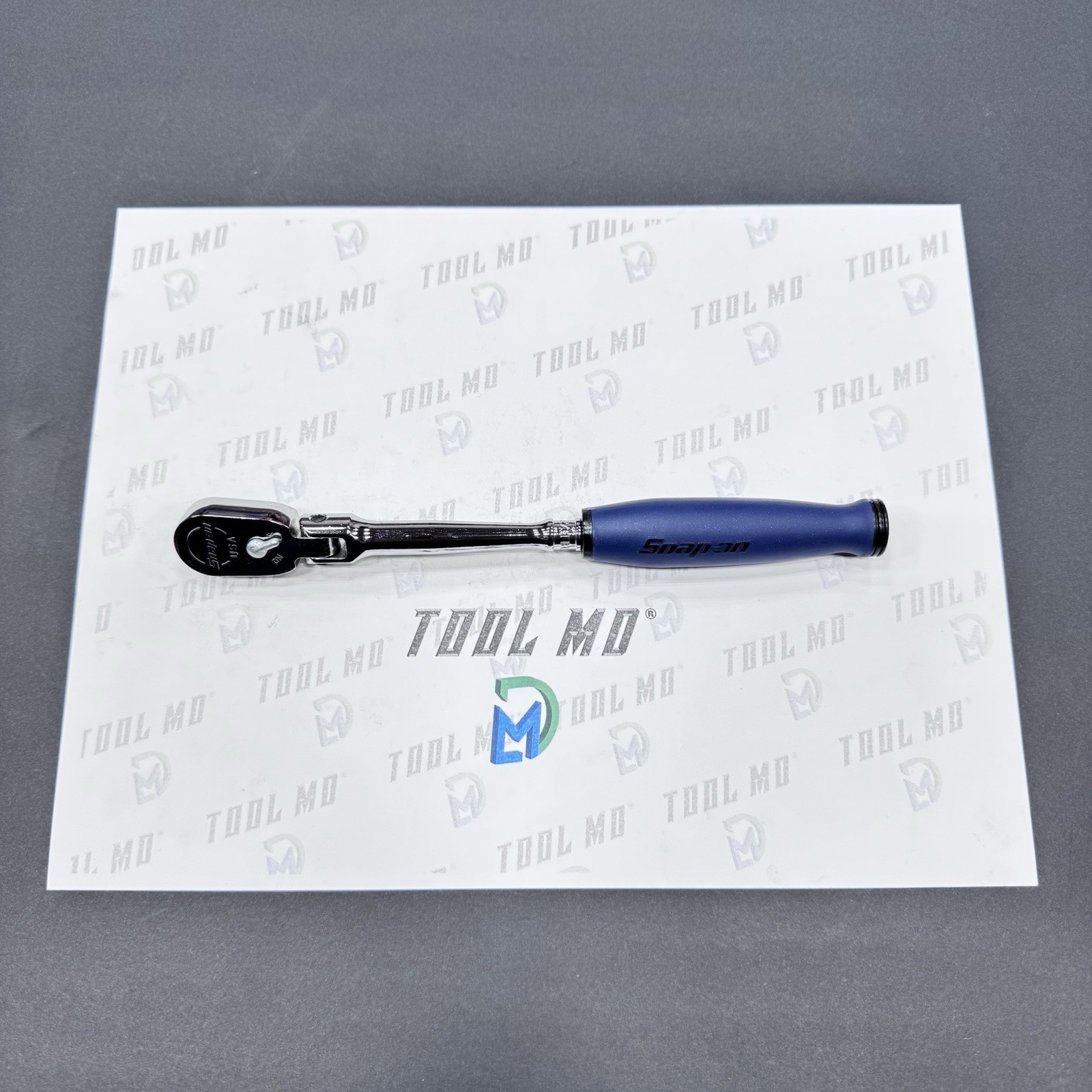 Snap-on Tools USA NEW 1/4″ Drive REVERSE POWER BLUE Flex Head Ratchet THLF72