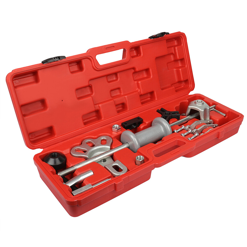 18pc Slide Hammer Bearing Puller Set Car Wheel Axle Hub Remover Removal Tool Kit