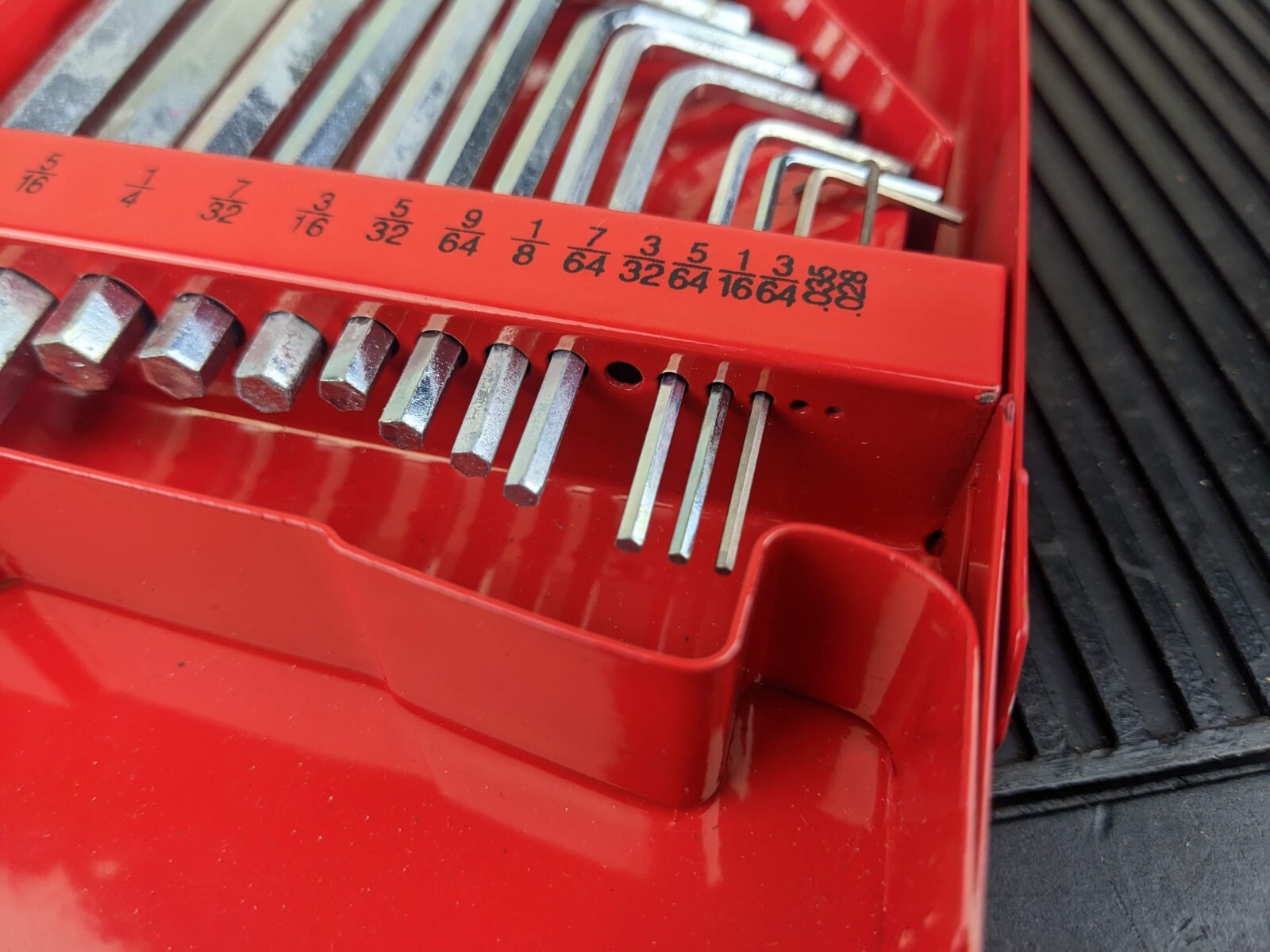 #bb296 Snap On 13pc SAE Hex Key Set