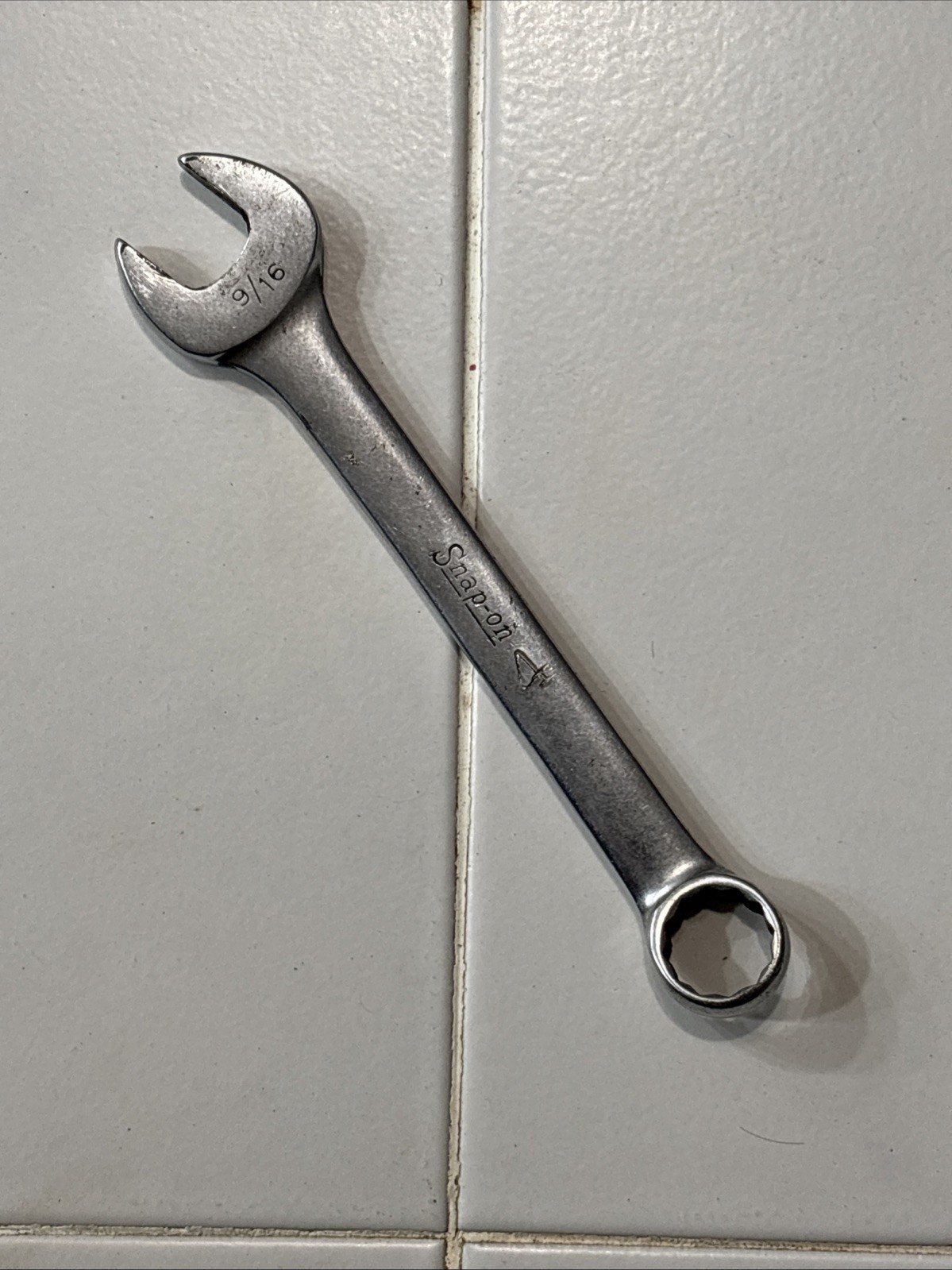 Snap-on USA Made 9/16 12-point Combination Wrench • OEX-180