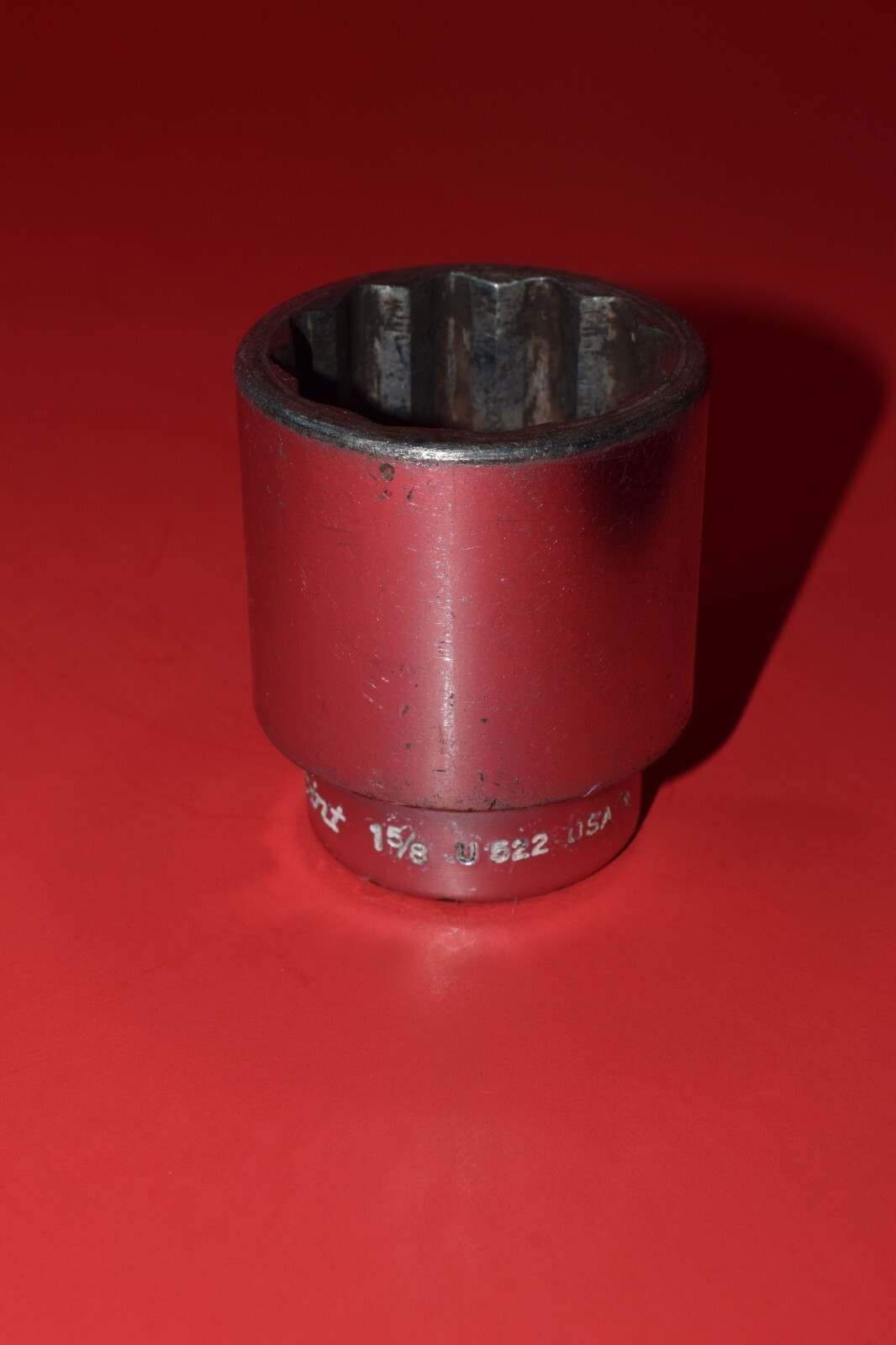 Blue-Point 3/4″ Drive Shallow Standard 1-5/8” SAE 12 Point Socket -USA- U522