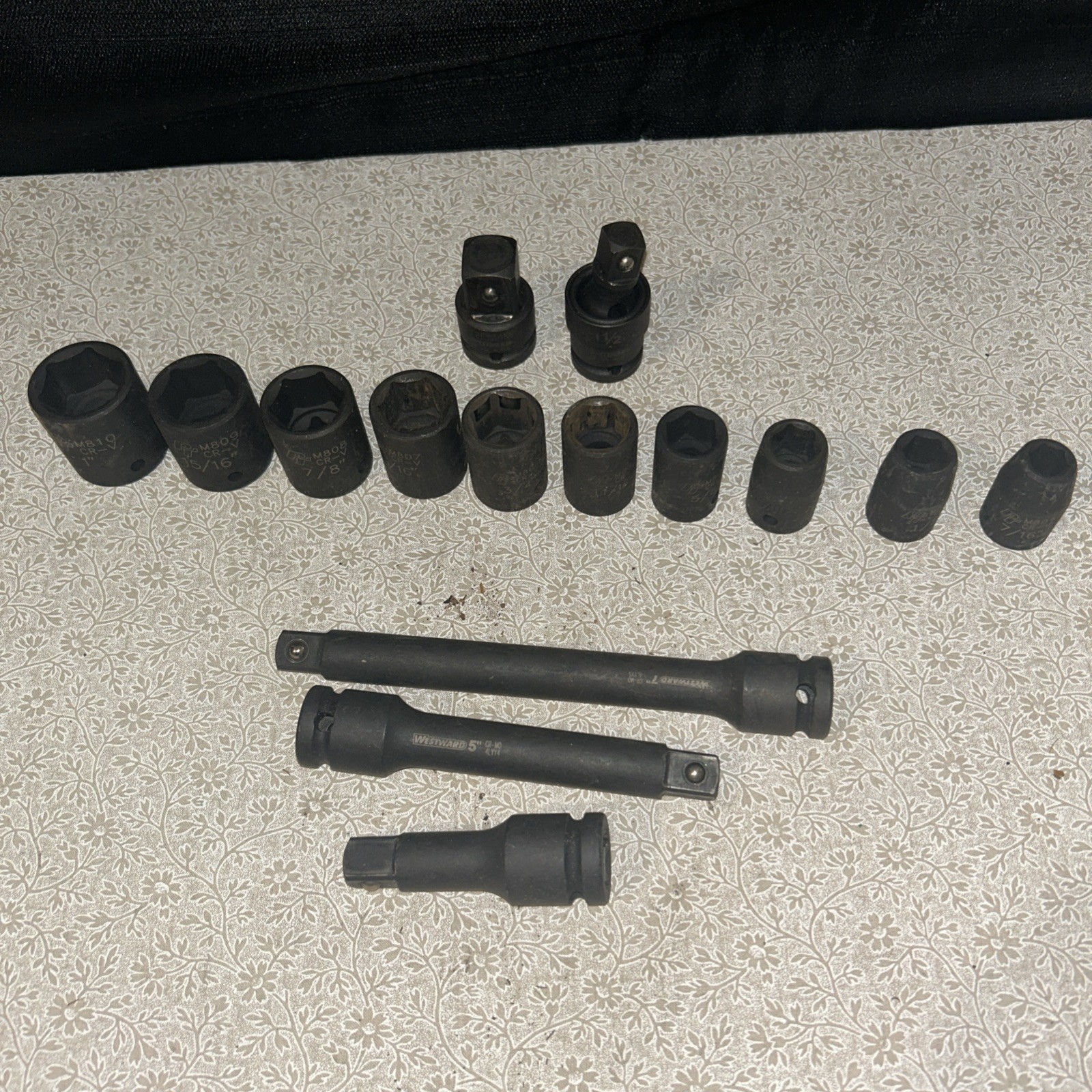 impact Sockets 1/2 And Extensions PT Westward