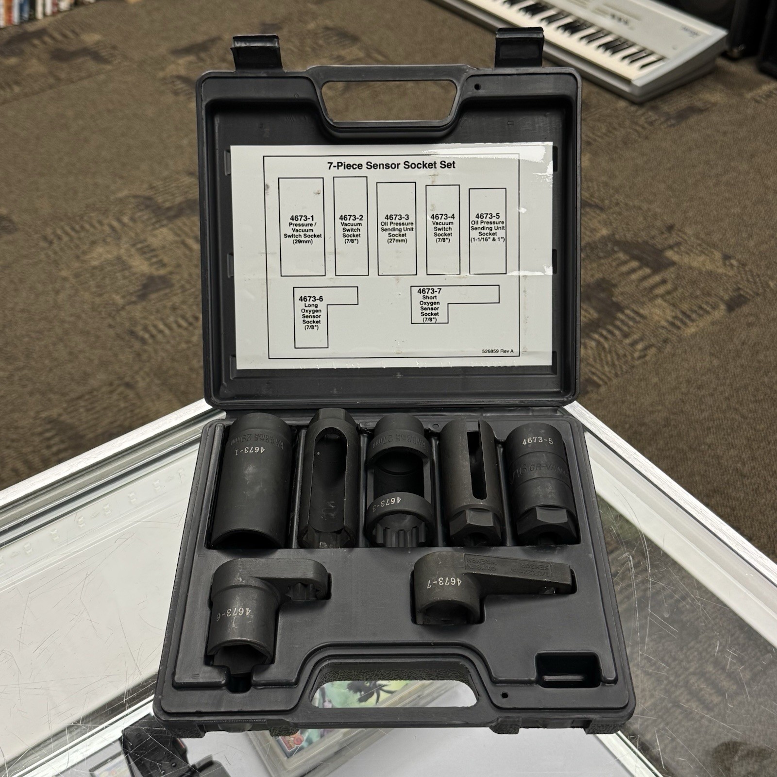 OTC Stinger Series 4673 7-Piece Sensor Socket Set