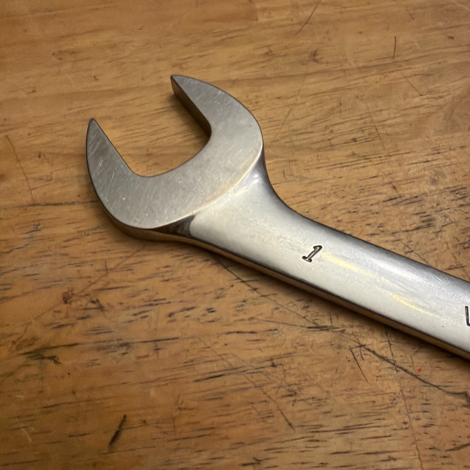 Snap-On Tools USA VS32 1″ SAE Chrome Four-Way Angle Head Open-End Wrench Used