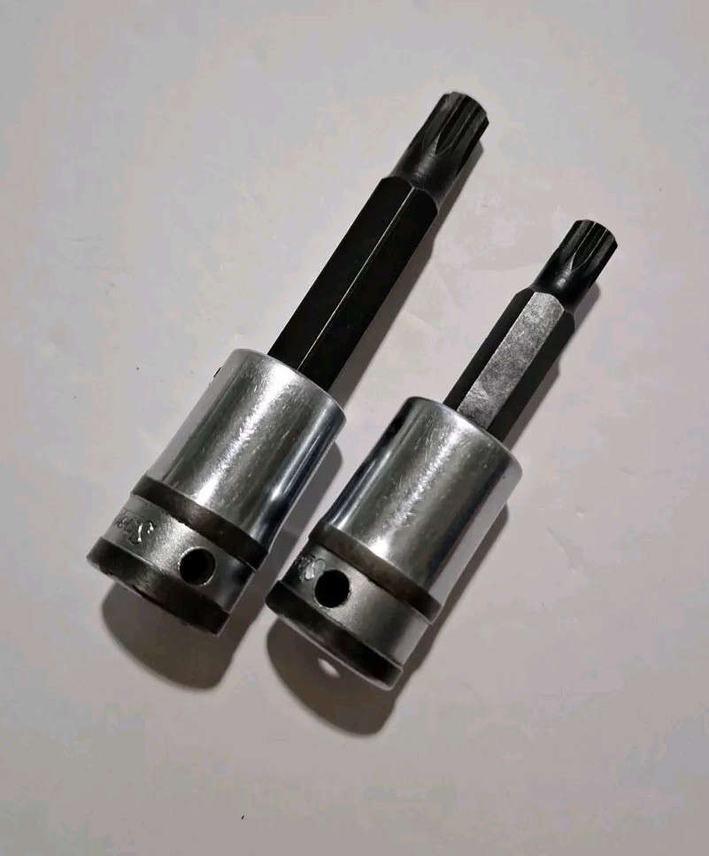 Snap On STSM10B STSM12A Metric Long Triple Square Bit Socket Driver 1/2″ Dr