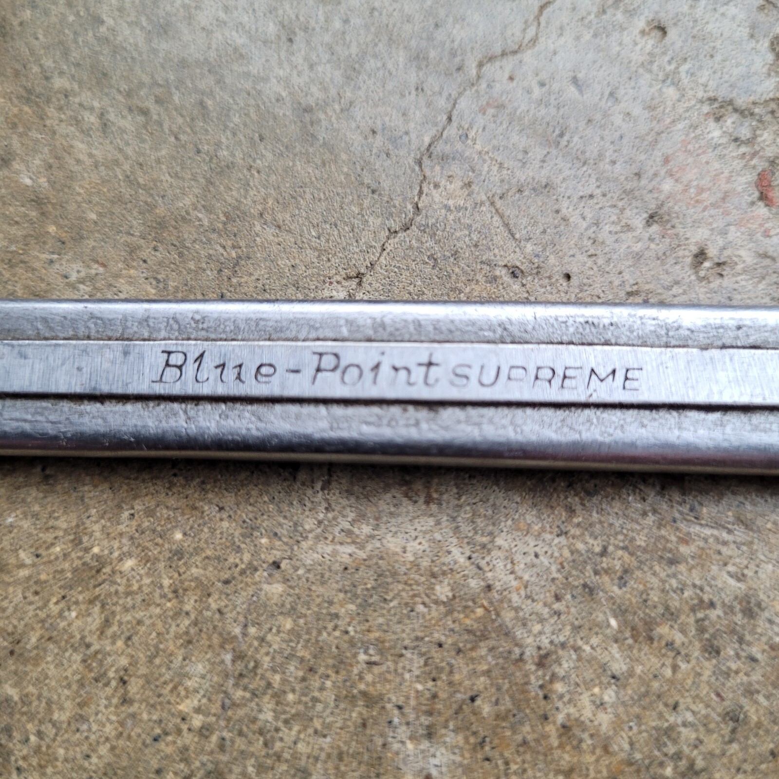 Blue Point Tools S1618 Supreme 1/2” X 9/16” SAE Chrome Open Ended Wrench USA