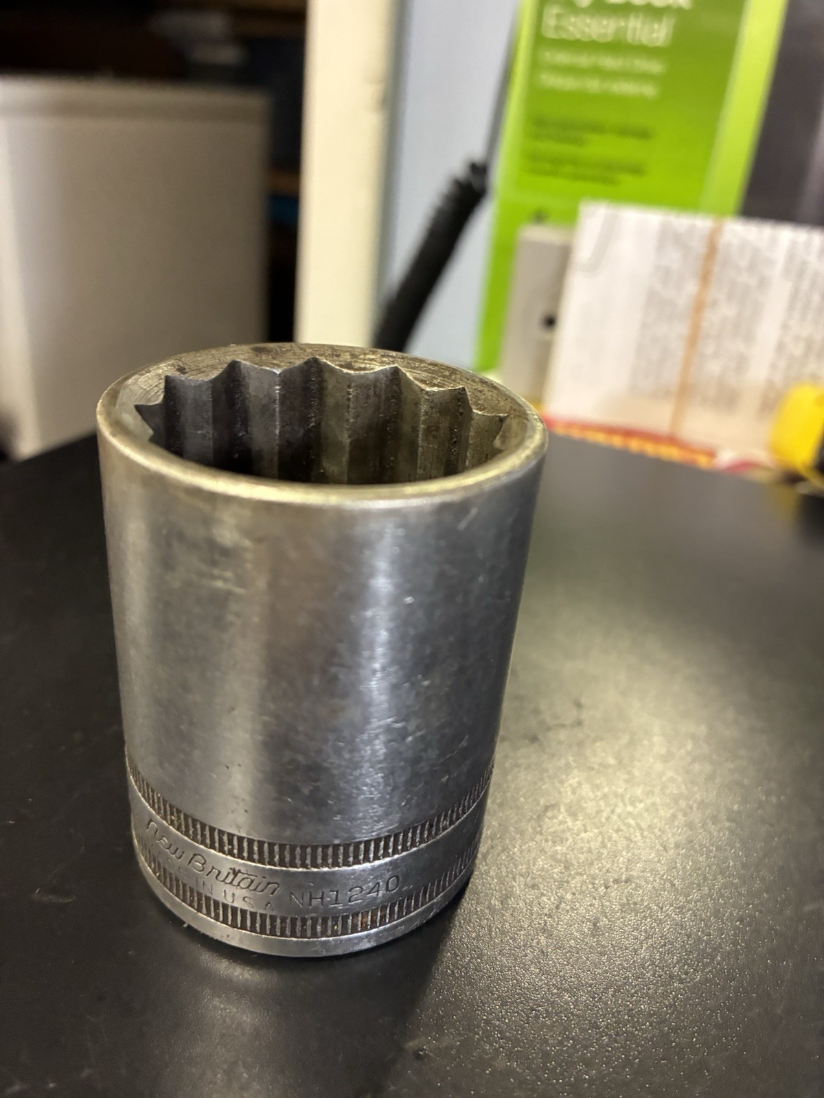 New Britain 3/4″ Drive 1-1/4” 12-point Socket, NH 1240 Made in USA
