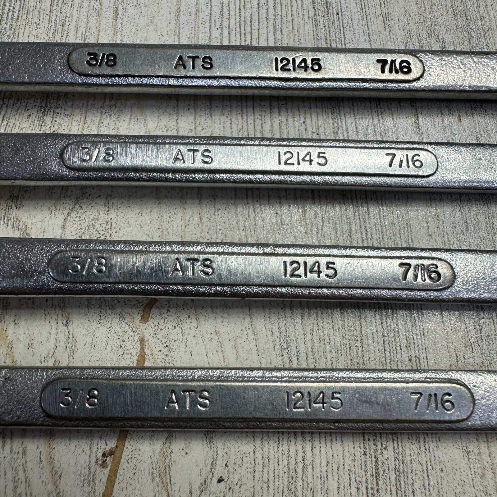 ATS Tools 6 Point 3/8» – 7/16» Flare Nut Wrench 12145 Made in Canada Lot of 4