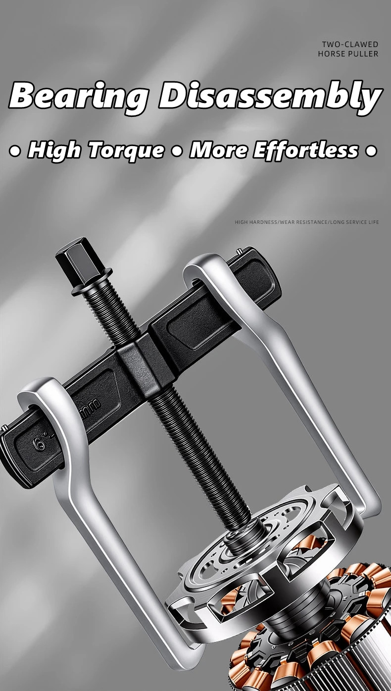 4/6/8/10/12 Inch 2-Jaw Puller Bearing Removal Tool Small Plug-In Bearing Puller