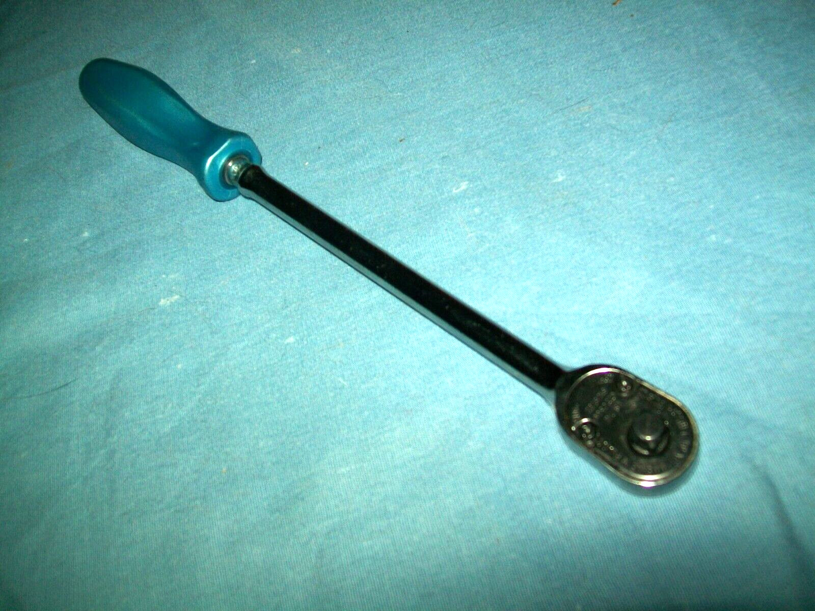 New Snap-on™ 1/4″ drive 9″ Pearl Blue Extra Long Ratchet THLLD72PB Dual 80 Tech