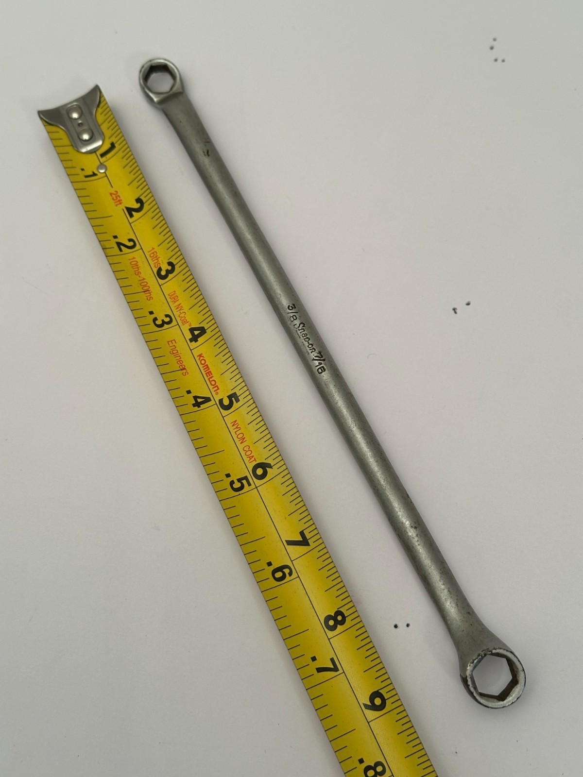 Snap-On Double Box End Offset Wrench 3/8″and 7/16″ B-1456A, USA