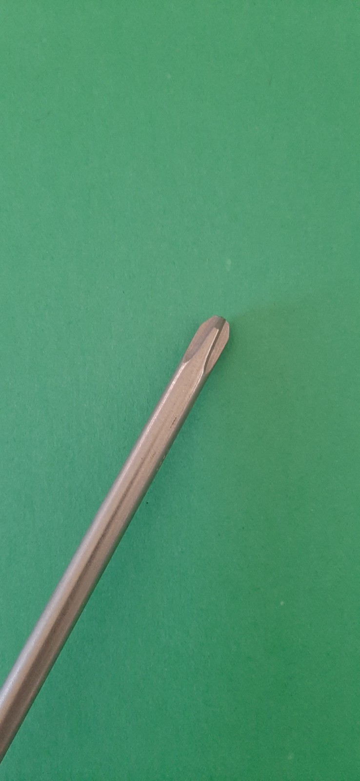 NOS NEW Millers Falls #4 USA No. 850-8 Phillips Head Screwdriver Clear Red E8