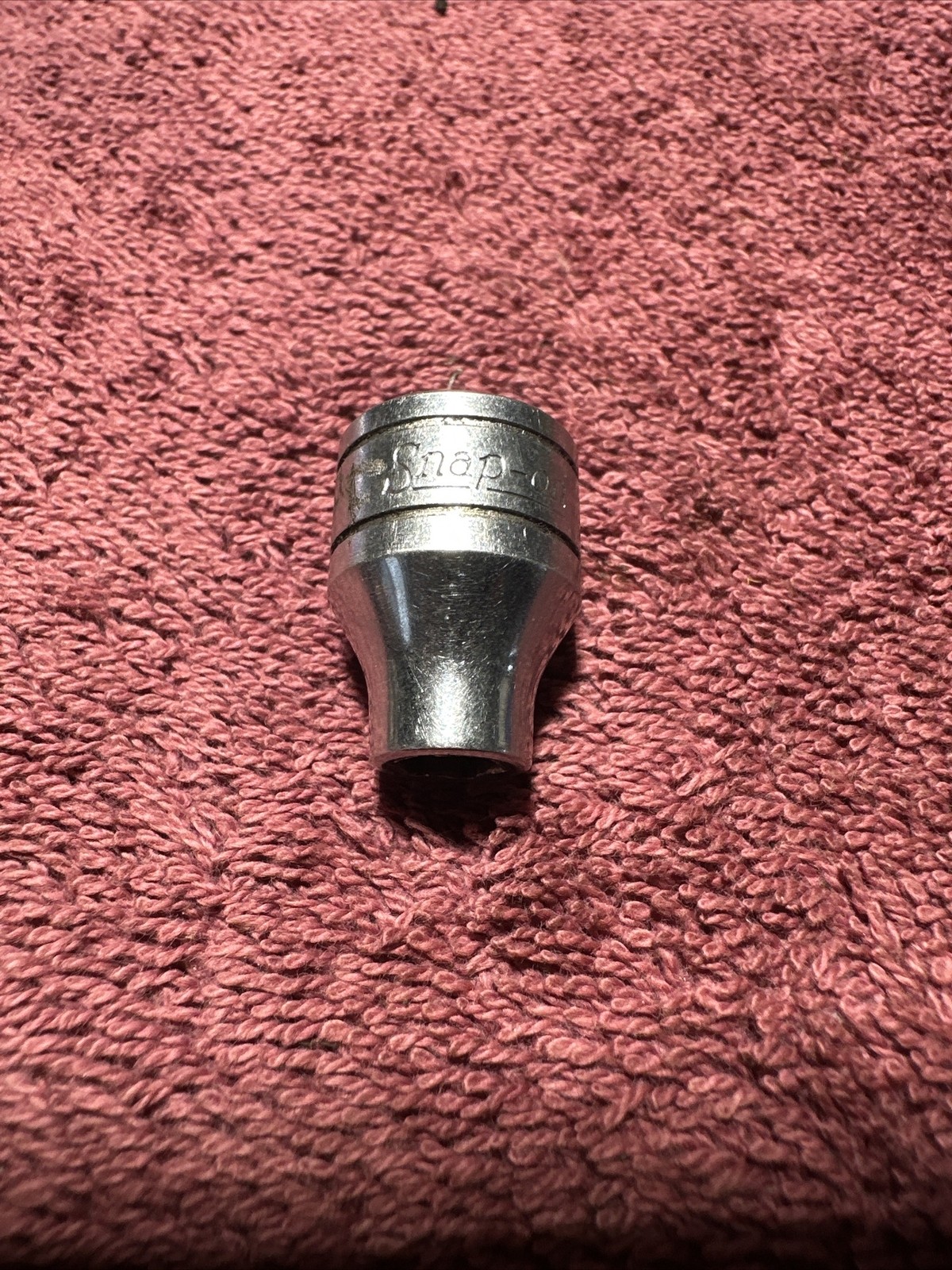 Snap-On 3/8″ Drive FS081 Chrome Metal 1/4″ 6 Point Socket