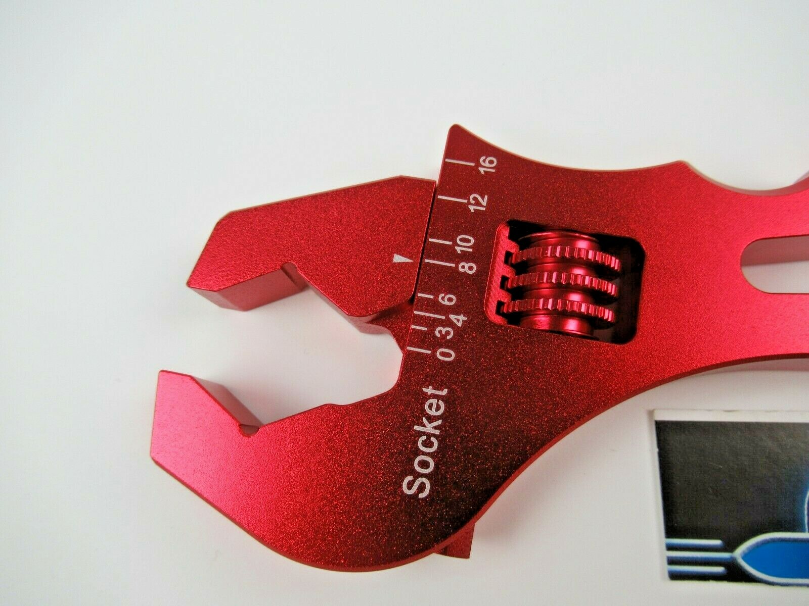 Adjustable Wrench Spanner Aluminum Hand Grip Tool 3AN-16AN Hose End Fitting RED