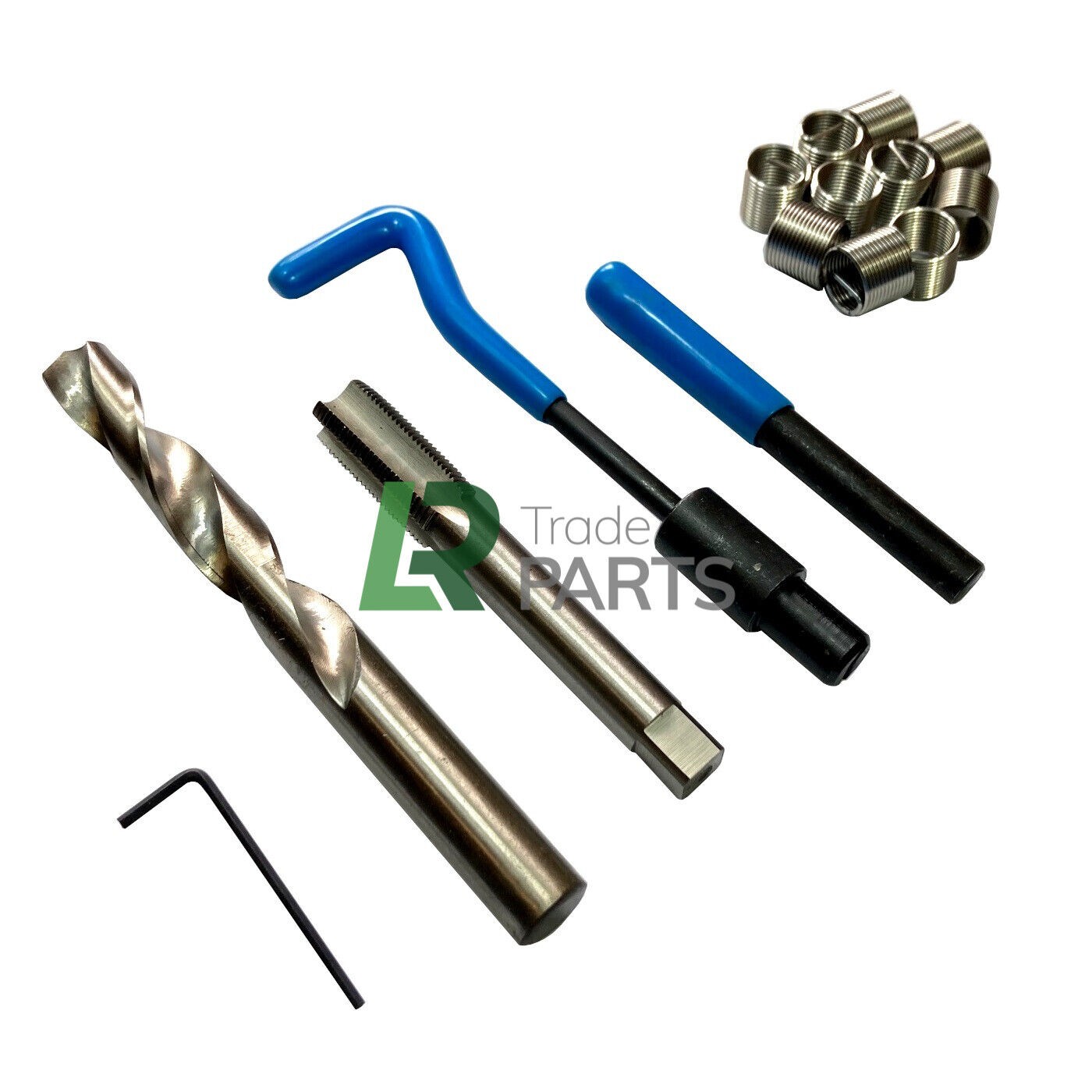 M14 X 1.25 THREAD REPAIR KIT 15 PIECE HELICOIL 12MM DAMAGED THREADS DRILL BIT