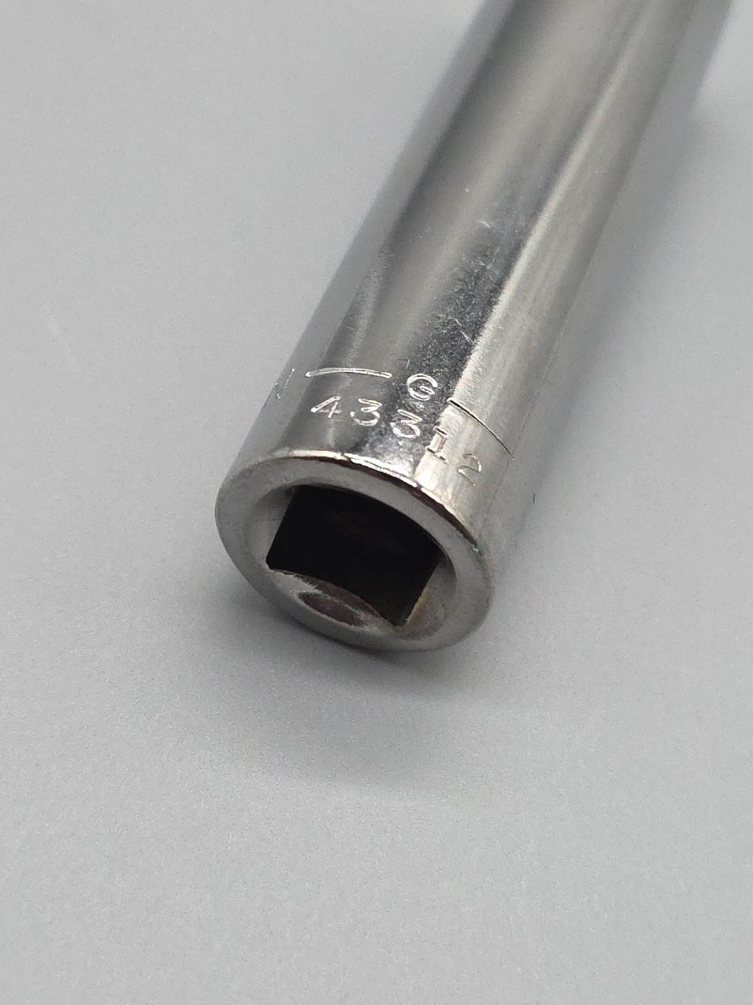 Craftsman Vintage NEW 3/8″ Drive 1/2″ 12 Point Deep Socket SAE G-43312 USA