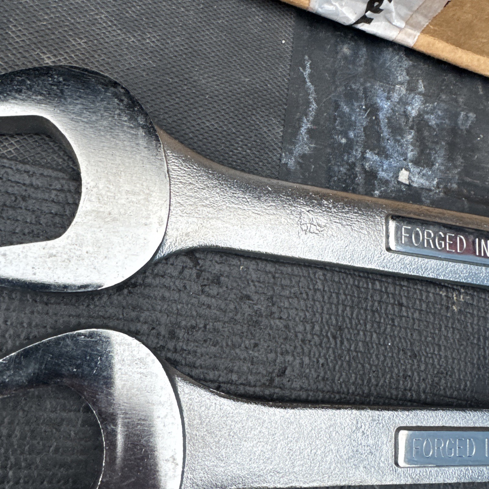 Sears Craftsman USA Nos Catalog only Double Open End Wrench Set 43090 5pc Jumbo