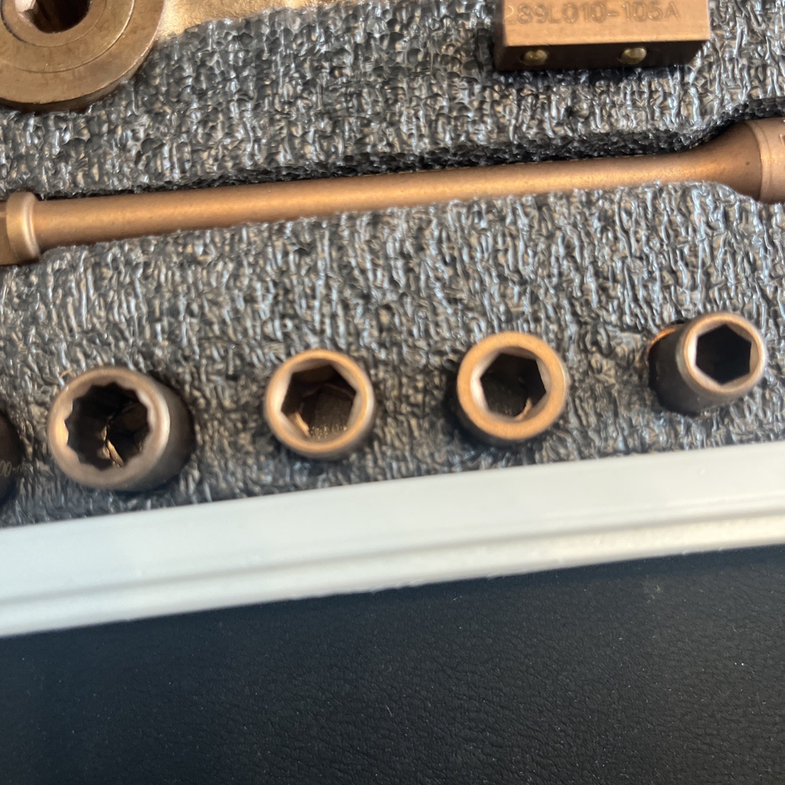 Berylco 1/4” Drive Beryllium Copper Non-Sparking Socket Set 3/16”–7/16”