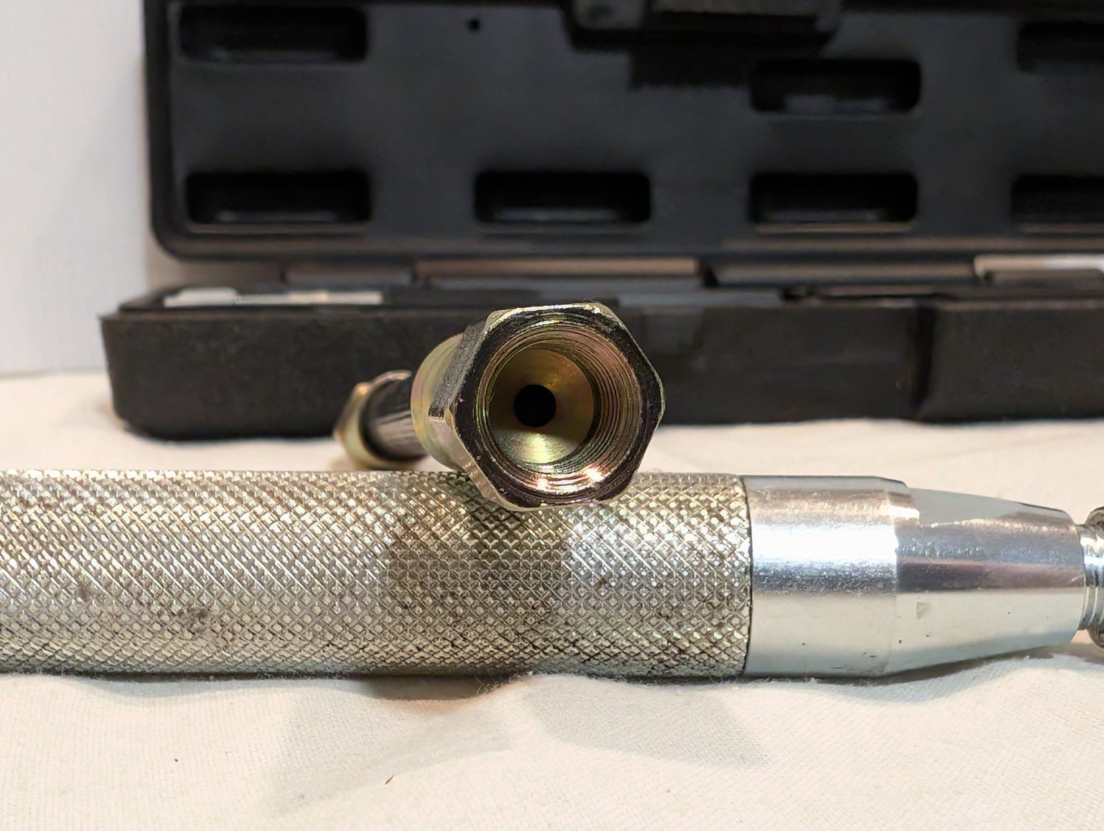 MAC GJ100 Grease Joint Rejuvenator Clearing Tool w/Case, Flex Hose, Adapter READ