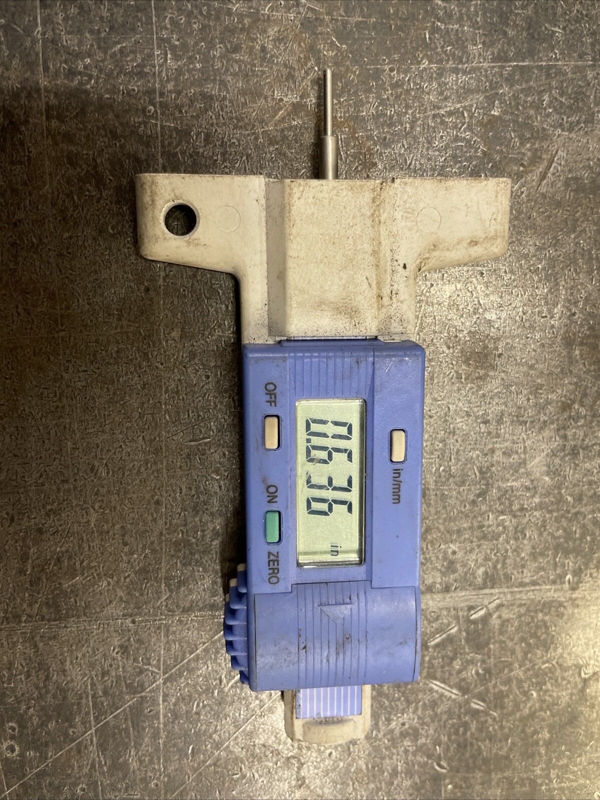 Mitutoyo ABSOLUTE Digimatic 700-105 1″ Tire Tread Depth Gauge Made in Japan