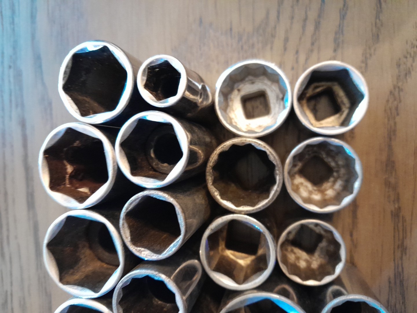 Lot Of 17 Pieces Sears CRAFTSMAN Sockets Mechanic’s Tools