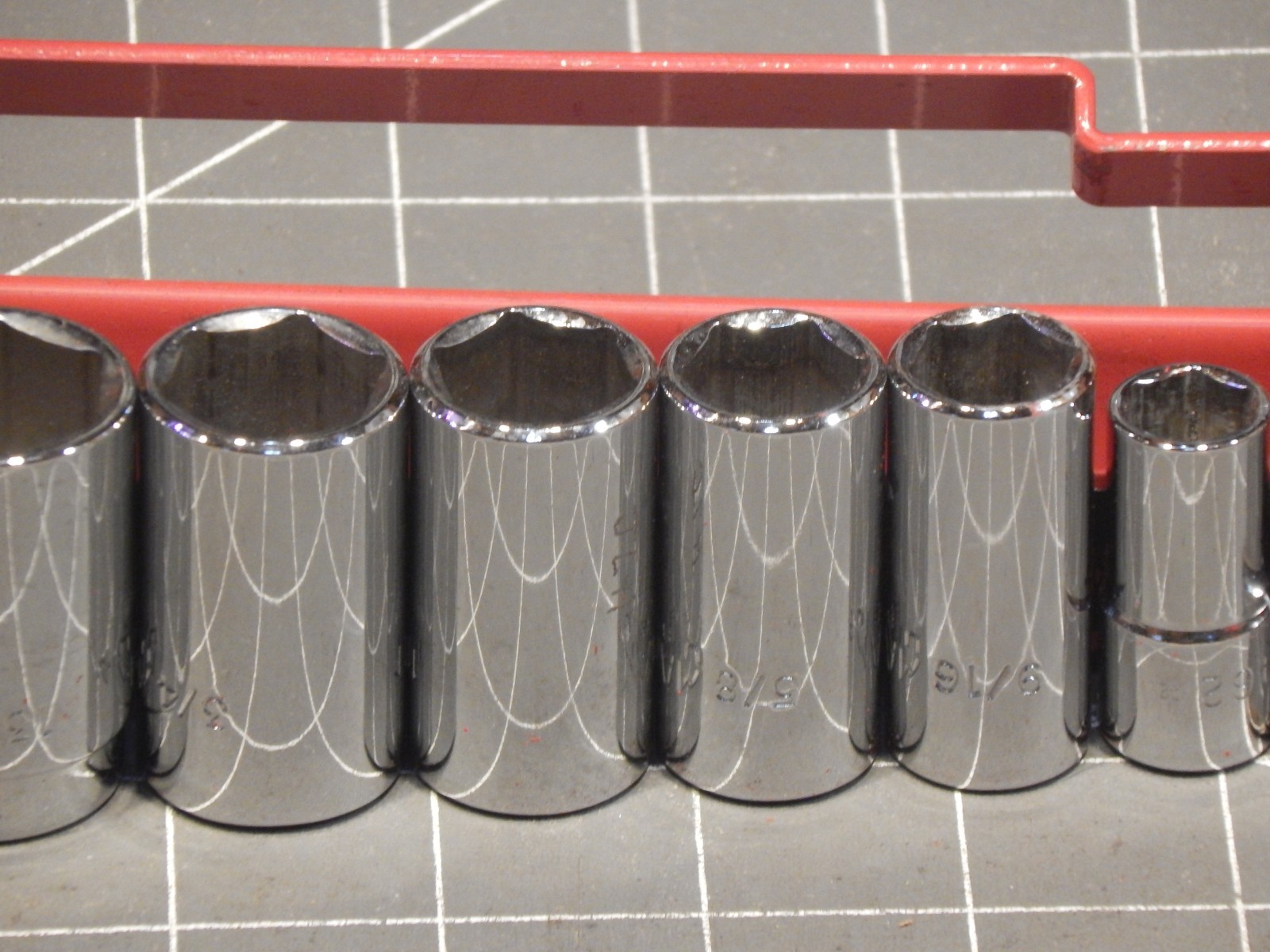 Mac 14Pc MINUS 1/2 3/8 Drive SAE Mid Semi Deep Intermediate Socket Set 1/4 1″ Dr