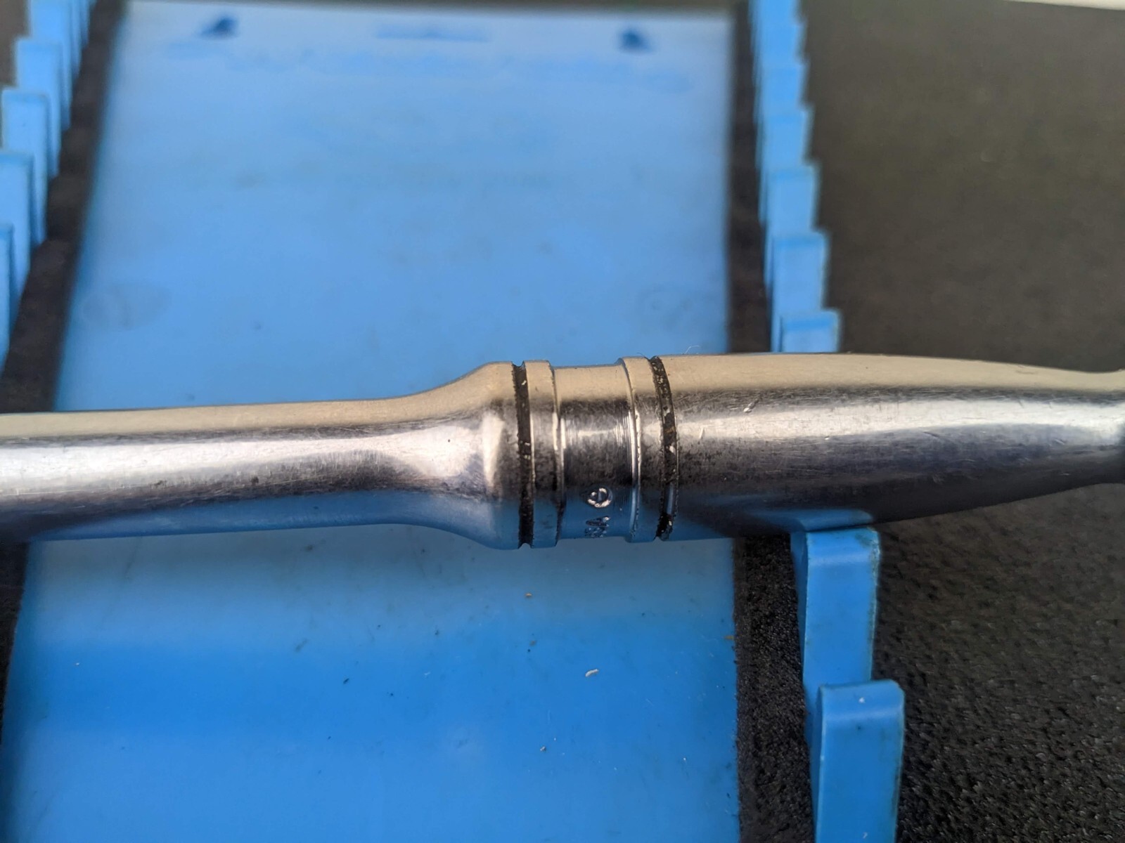 #bk288 Snap-on Tools Socket Ratchet 3/8″ Drive F80FOD F80 FOD Chrome 7″ USA