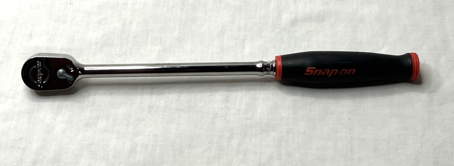 Snap-On Model THLL72 1/4” Drive Ratchet Soft Grip Handle USA 9.75”