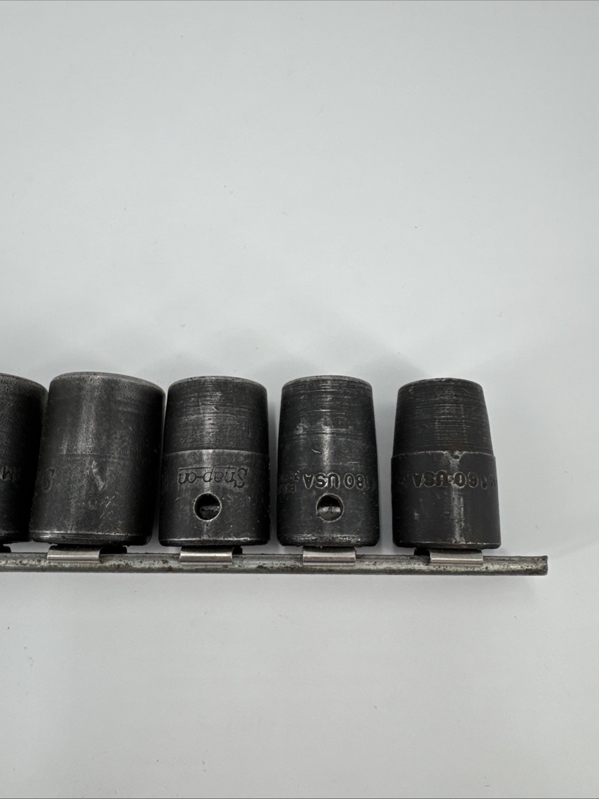 Snap-on 8 pc SET 1/2″ Drive 6pt Impact Sockets 15/16-1/2. IM160-IM300