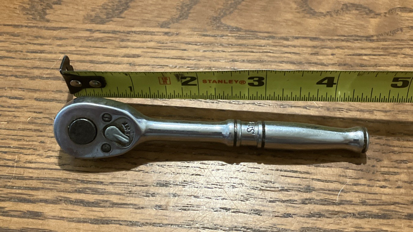 SNAP ON 1/4″ Ratchet Wrench TM70 B USA READ!