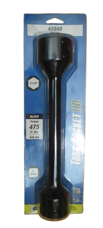 Grey Pneumatic 1″ Drive 1-1/2″x475 ft.lbs Tork Socket HD Black 650 Nm 44048