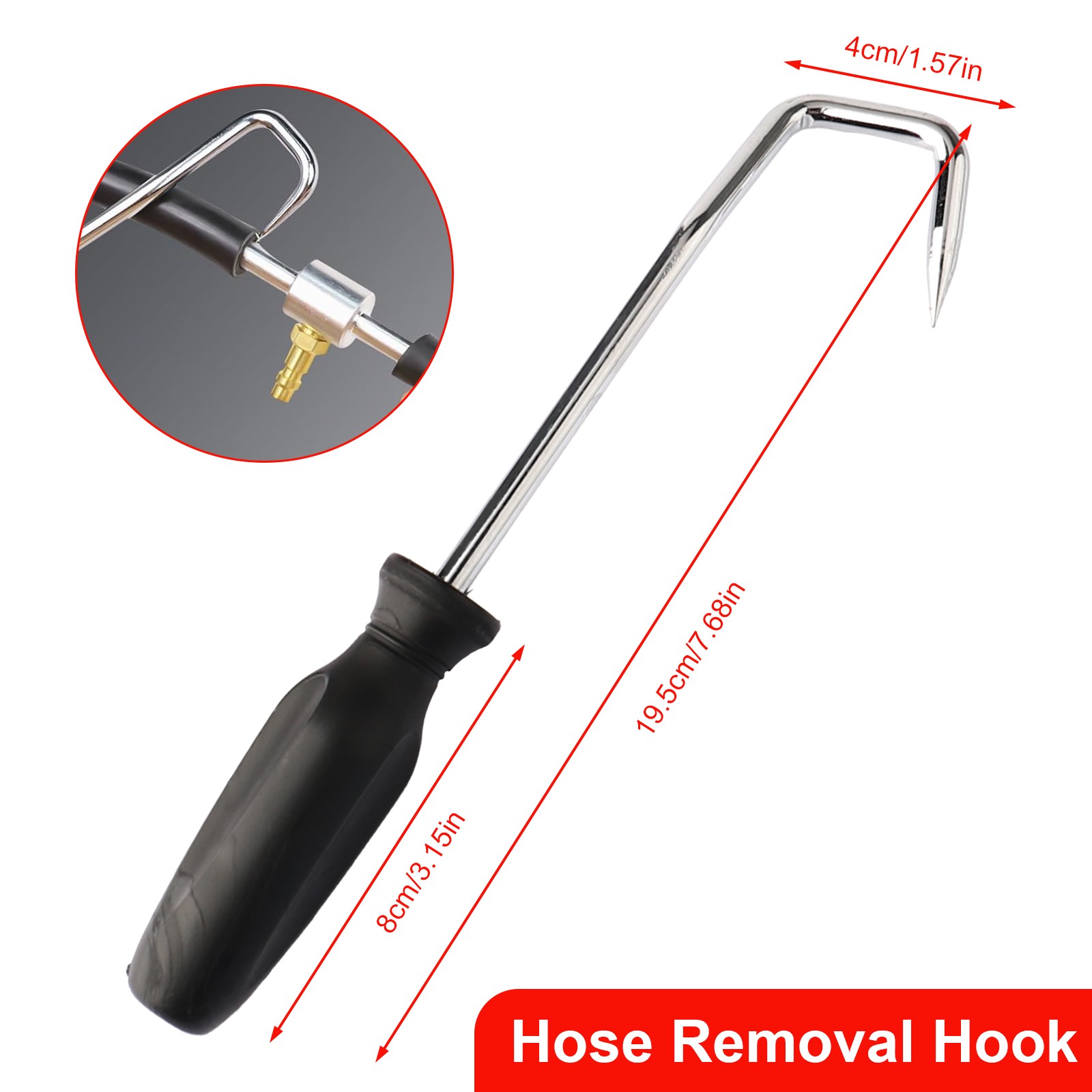 5Pcs Hose Clamp Pliers,Remover Kit with Long Reach Wire Spring Hose Clamp Pliers