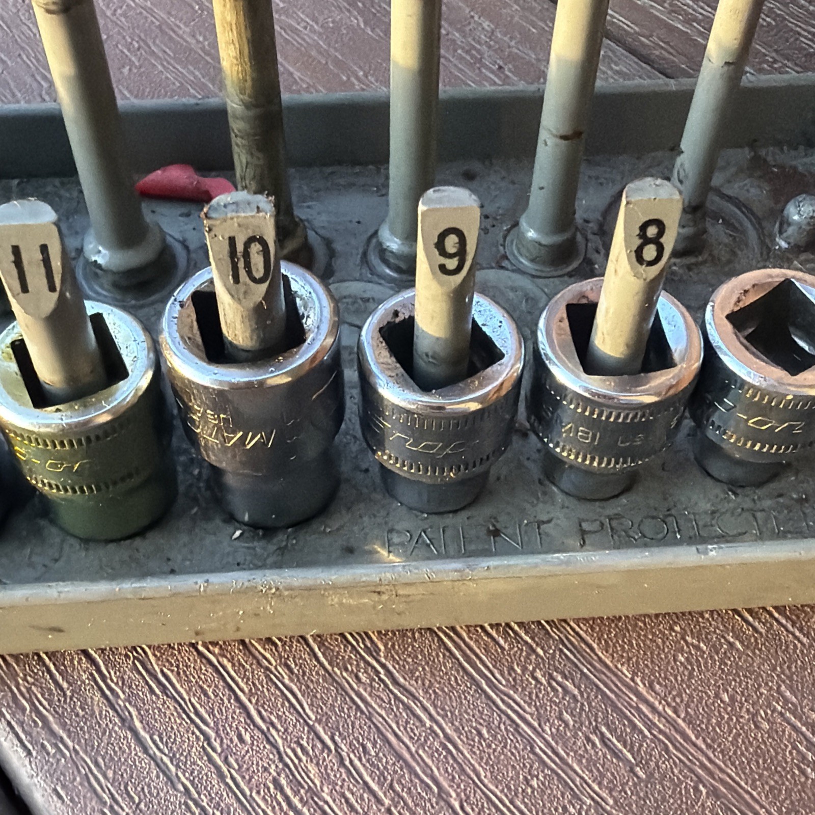 SNAP-ON FSM81-FSM191 7-19MM METRIC 14 PIECE 3/8″ DRIVE 6 POINT SOCKET SET