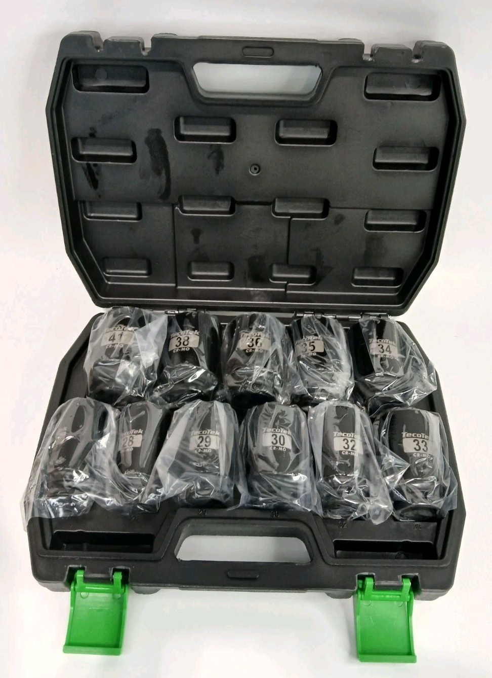 11 Pcs Tecotek 1/2″ Drive Deep 6-Point Impact Socket Set 27mm – 41mm