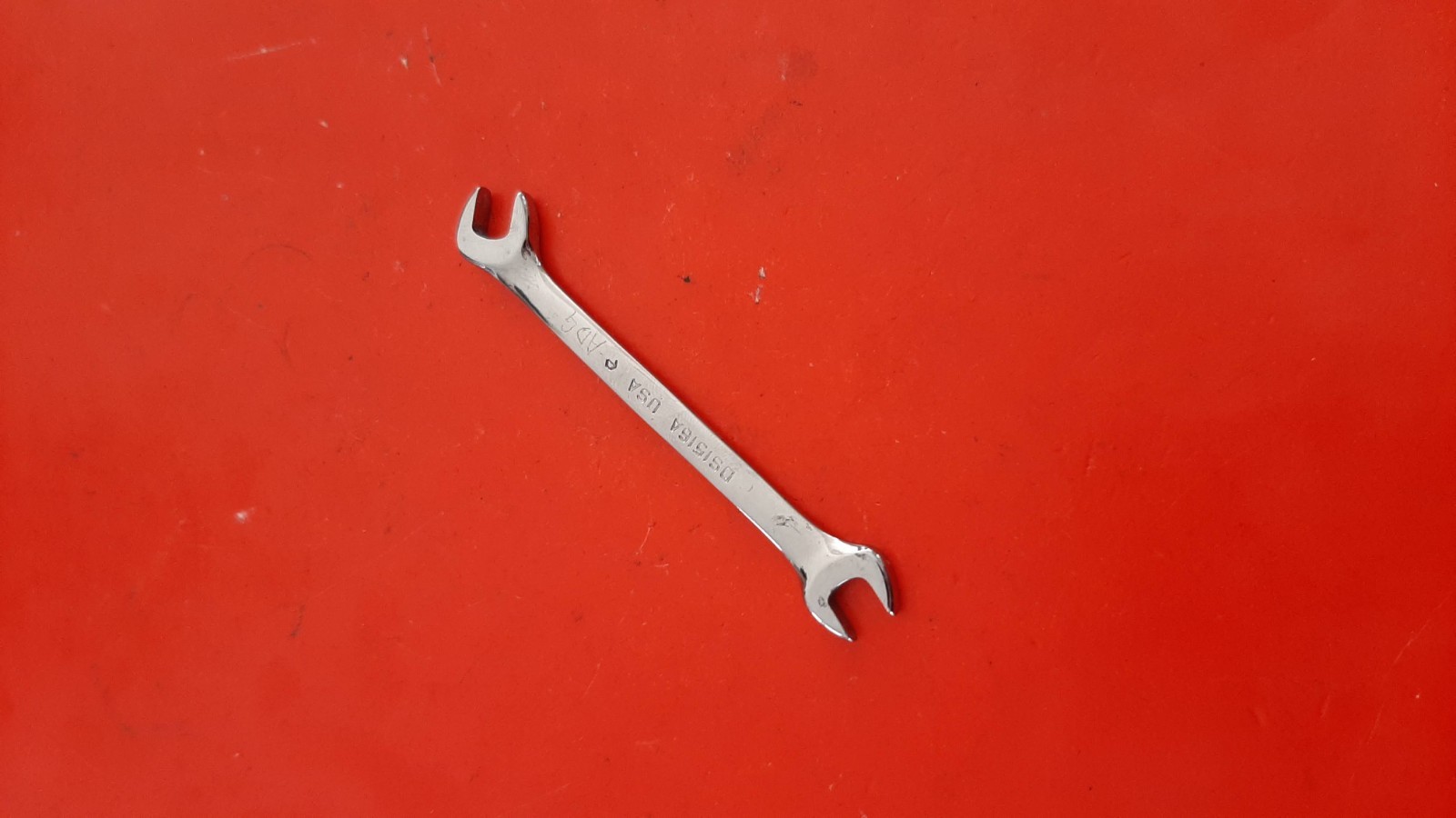 Snap-on Tools 15/64″ X 1/4″ Offset Open Ignition Wrench DS1516A USA ENGRAVED