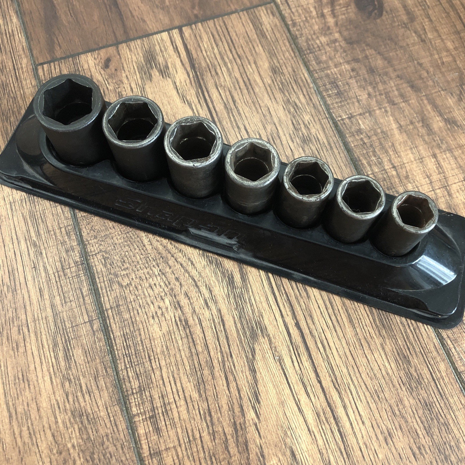 Snap On 12 pc 1/2″ Drive Metric Semi-Deep Impact Socket Set (15-27mm) 312IMMS