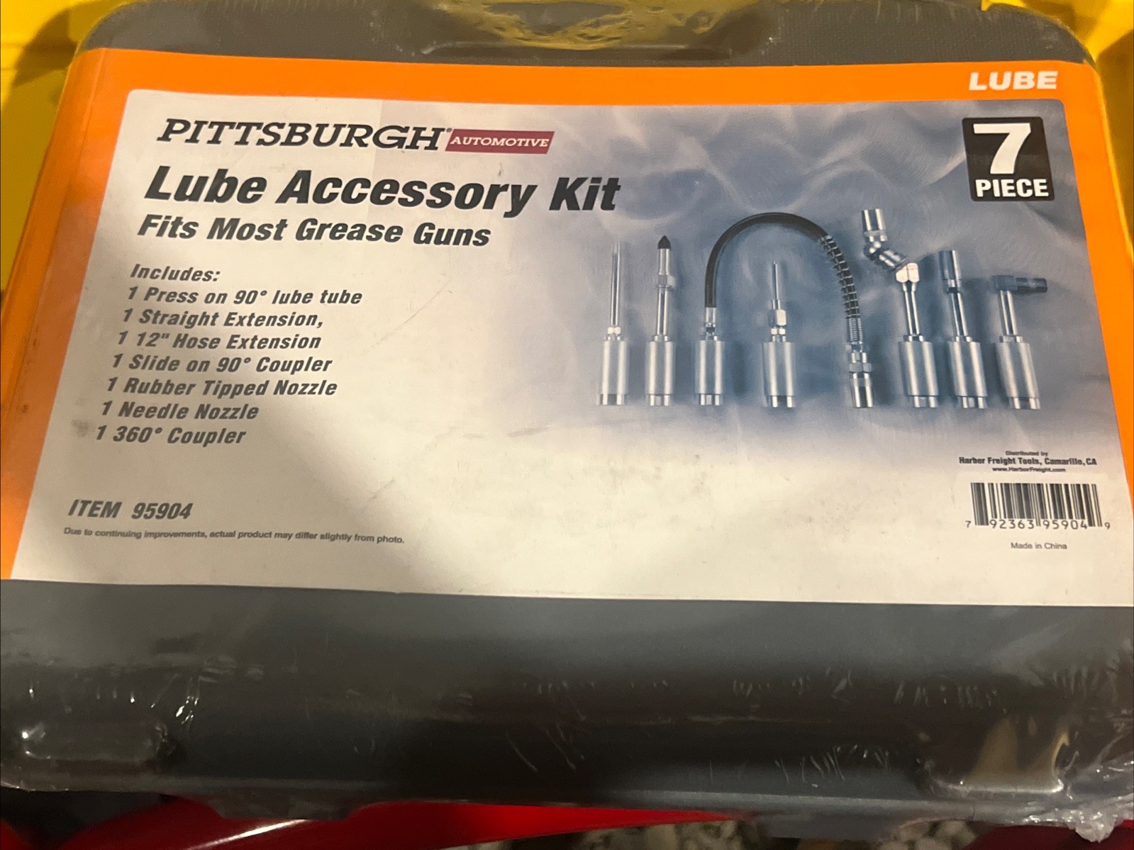 BRAND NEW UNUSED Pittsburgh Automotive 7-Piece Lube Accessory Tool Kit 95904