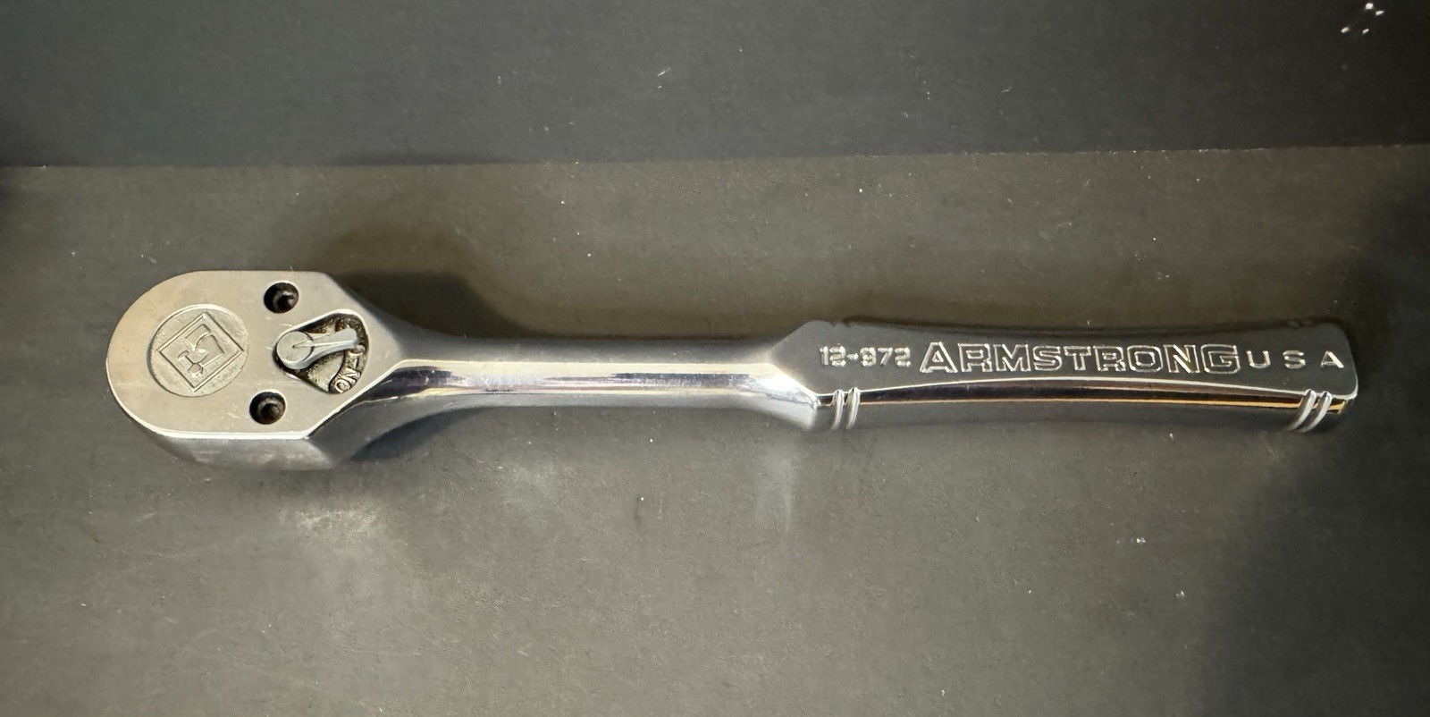 Armstrong 12-972 1/2″ Drive Ratchet Polished Chrome
