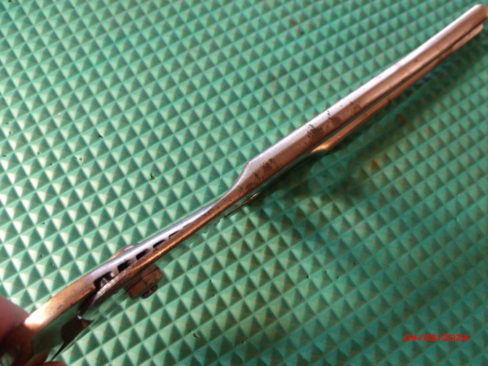 VINTAGE «DIAMALLOY» U.S.A. GROOVE-JOINT #HL116 ADJUSTABLE PLIERS(11 POSITIONS)